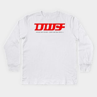 OWF Parody Shirt (Light DWT) Kids Long Sleeve T-Shirt